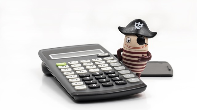 kalkulačka a pirát
